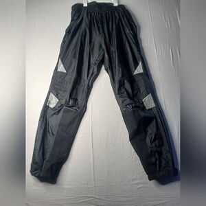 Tourmaster  Black‎ Sentinel Nomex Men's Large Motorcycle Rain Pants 34-36